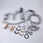 Смеситель для ванны, Frap, встраиваем, с картриджем, хром, F1121