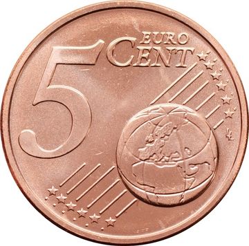 5 евроцентов 2015 Литва (5 euro cent)
