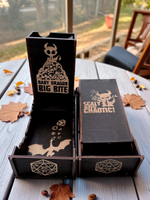 Dice Tower «Большой кусь» — дерево