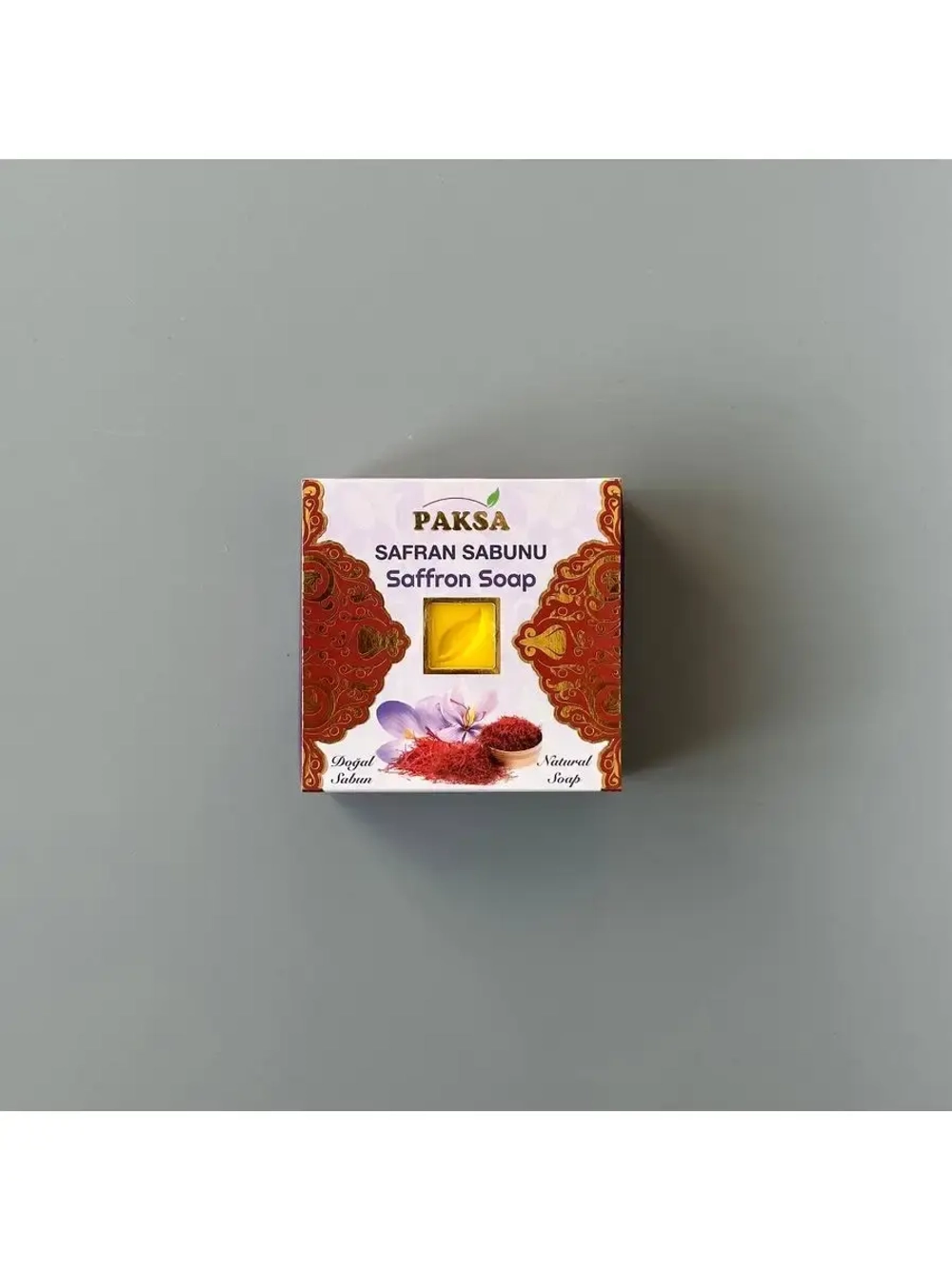 Мыло Paksa с шафраном