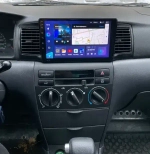 Магнитола для Toyota Corolla 120 2000-2007 (рамка черная с воздуховодами) - Teyes SPRO+ на Android 10, ТОП процессор, 4Гб+32Гб, 4G SIM-слот