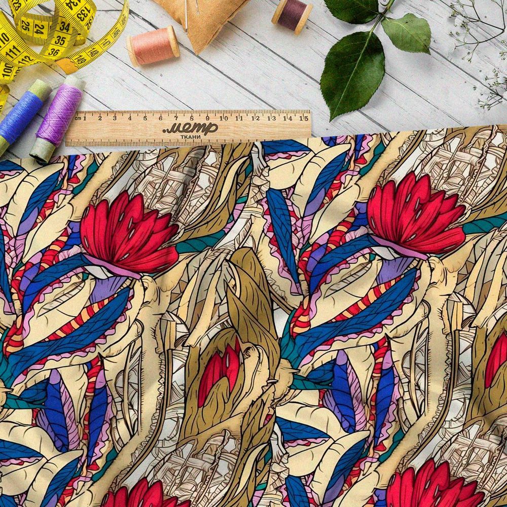 Ткань Барби тайные мотивы