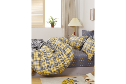 Постельное белье GoodNight Сатин Делюкс 255 с компаньоном евро (с нав. 50х70)