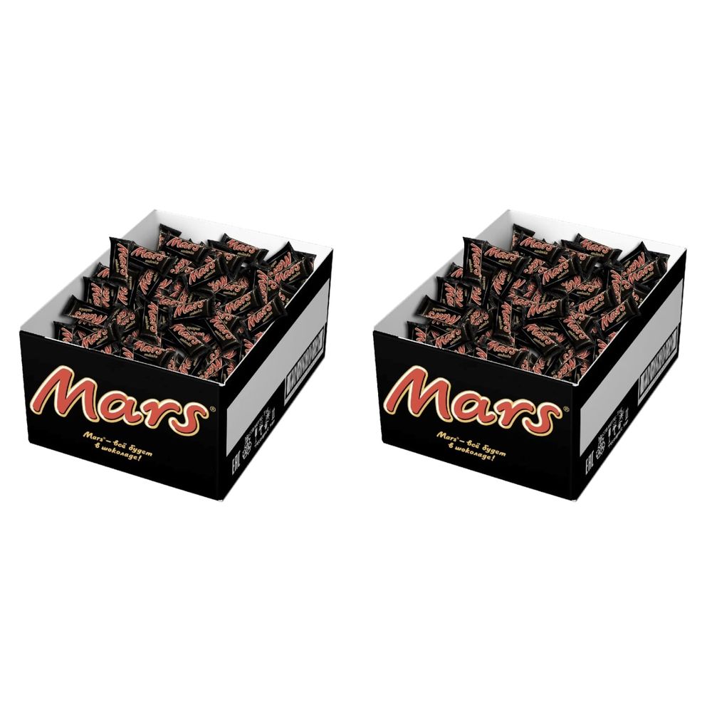 Шоколадные батончики Mars Minis 2,7 кг x 2 шт
