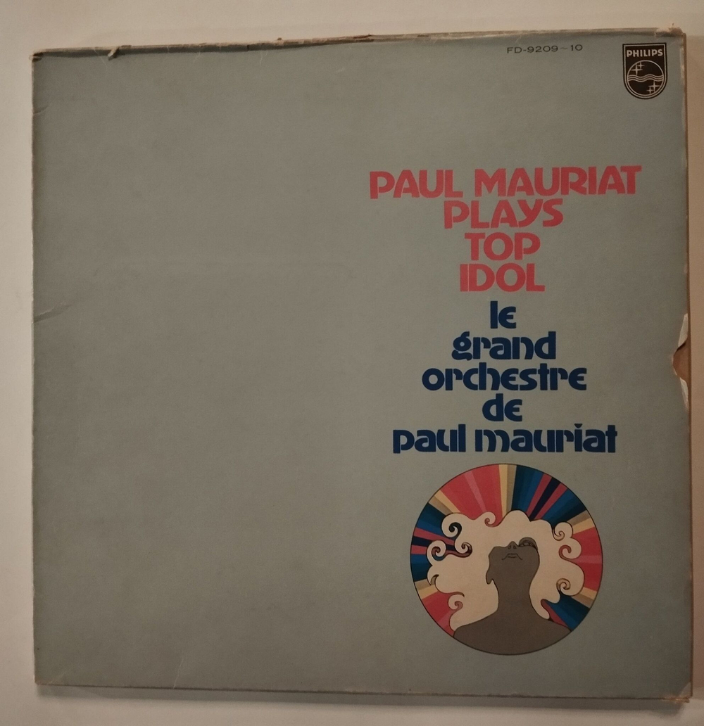 Винтажная виниловая пластинка LP Поль Мориа Paul Mauriat Plays Top Idol 2LP (Japan 1973)