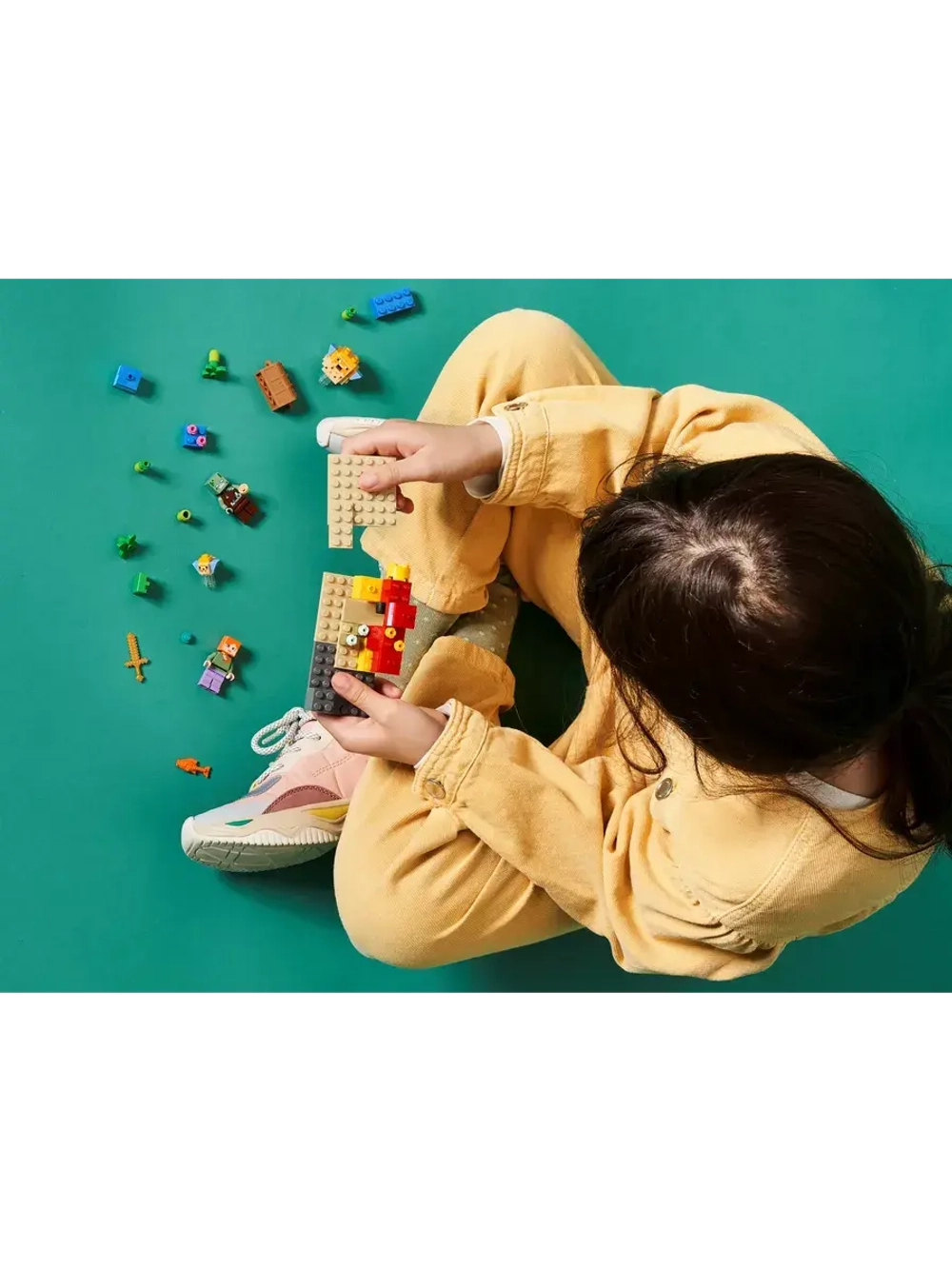 Конструктор Майнкрафт Коралловый риф 92 детали