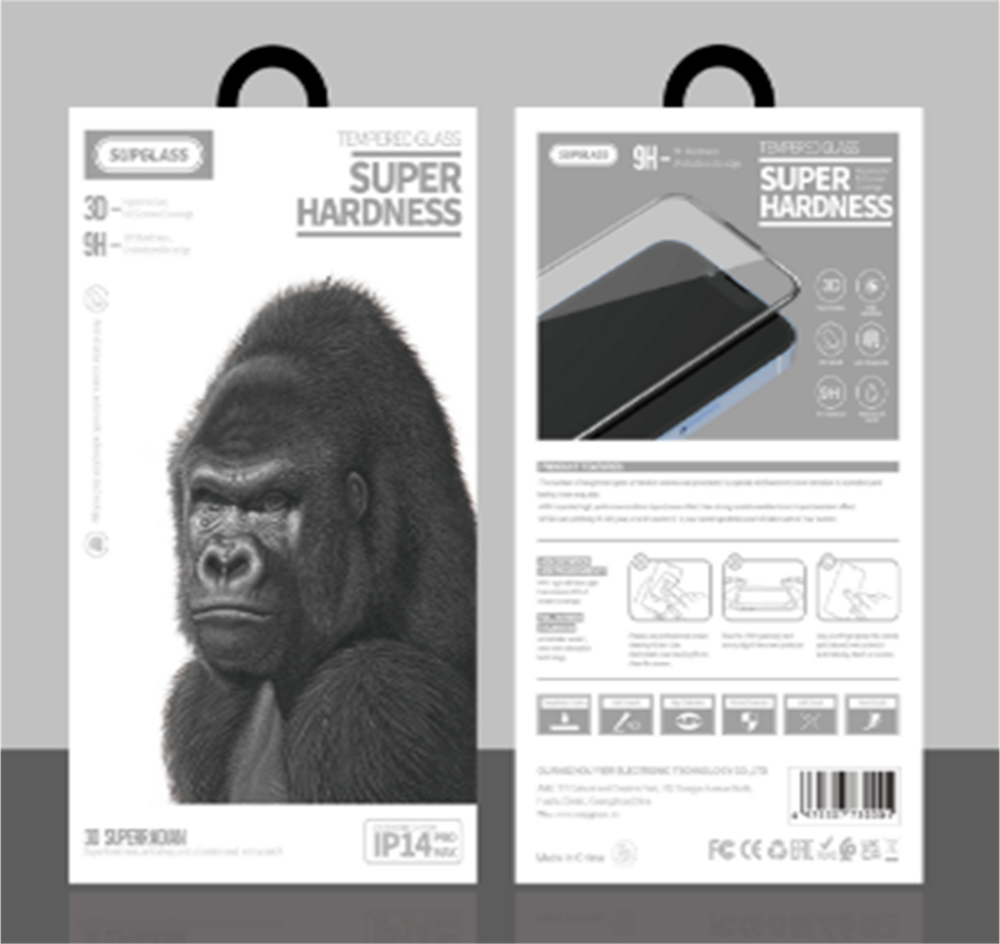 Защитное стекло SUPGLASS XC-11 3D Super Radian Glass For IPh 16 Pro Max (6.9)