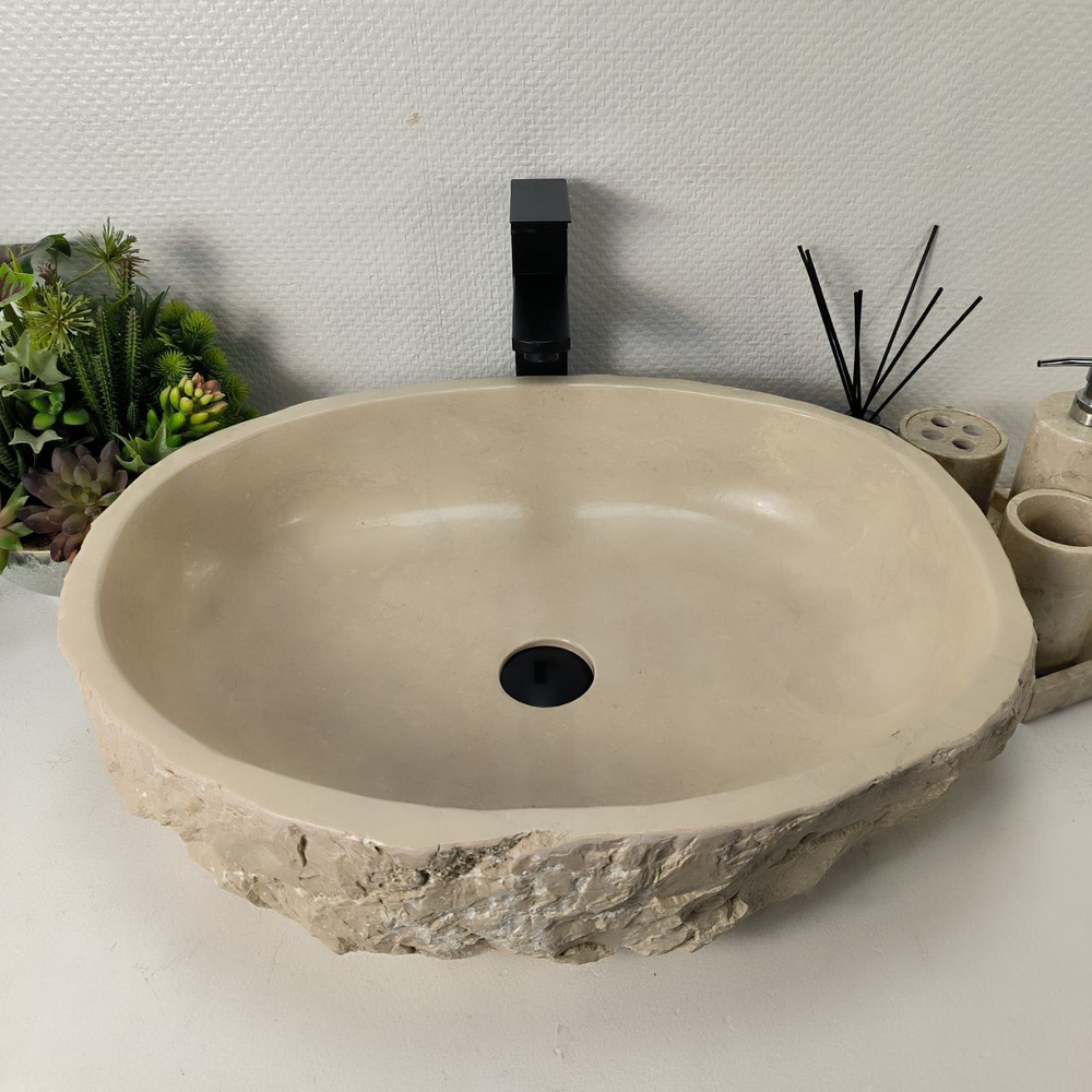 Раковина из мрамора Erozy Cream EM-64950 59*46*15 0879