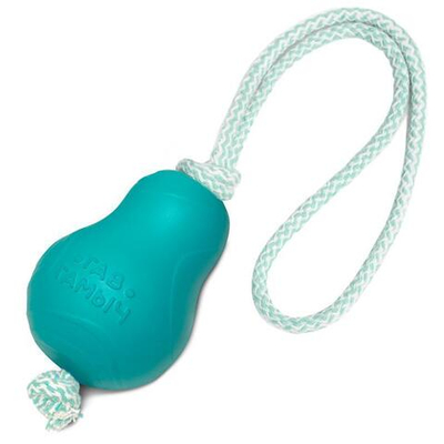 Игрушка для собак "Груша с веревкой", 100*80мм, серия ГАВ ГАМЫЧ, Gamma