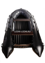 Хантер 420 ПРО графит-черный (лодка ПВХ под мотор НДНД)