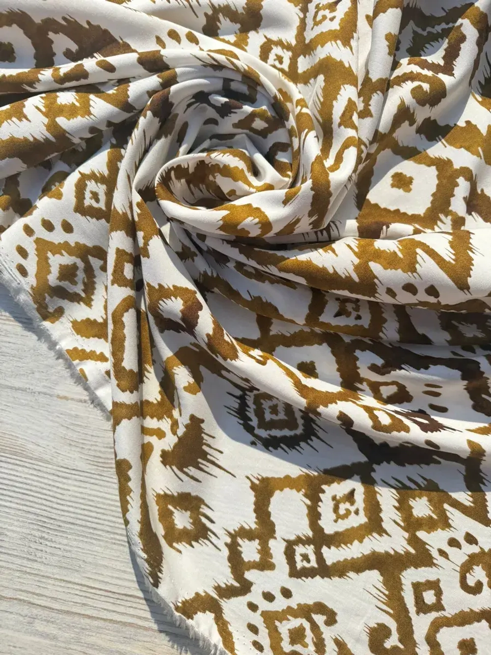 Ткань для шитья 2,5 м штапель вискоза принт