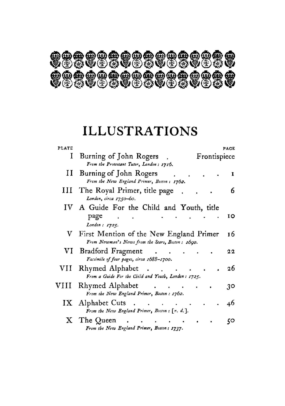 The New-England Primer: A History of Its Origin and Development | Paul Leicester Ford