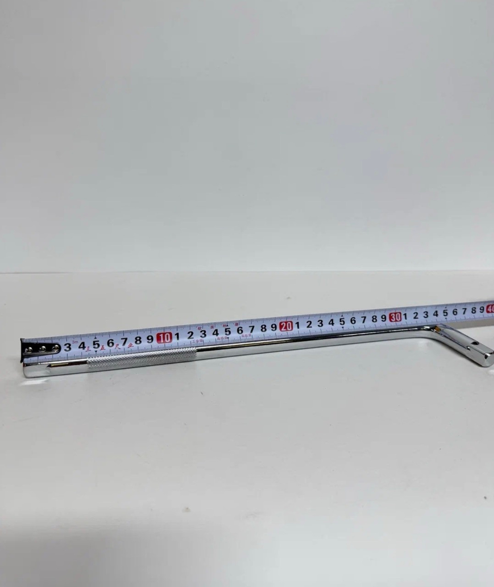 35 см / Вороток Г-образный, 350 х 50 мм, квадрат 1/2, с шариковым фиксатором, сталь CrV с антикоррозийным покрытием, TG (1 шт.)