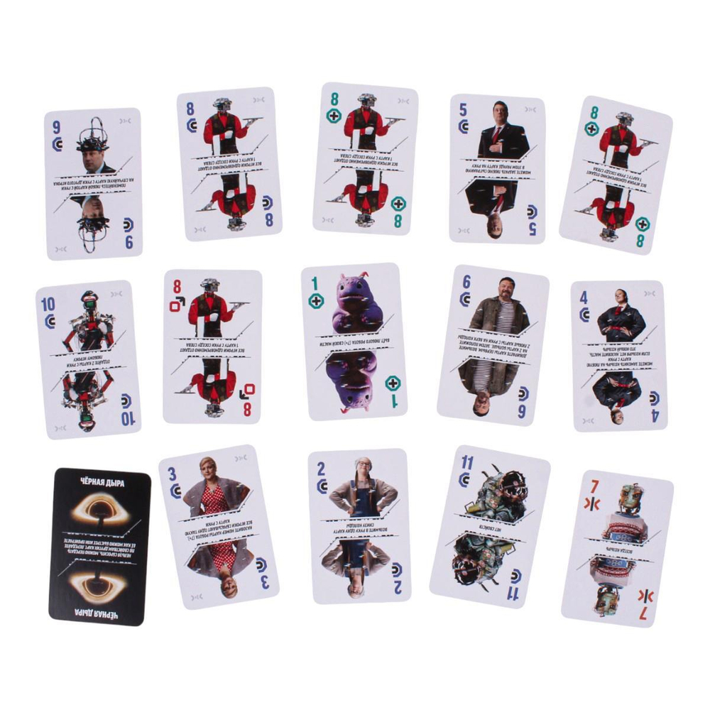 Игра настольная "Кибердеревня" 55 карточек (ND Play)