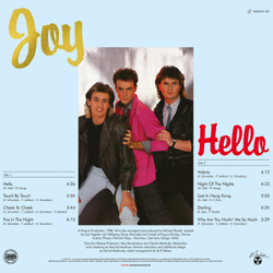 LP: Joy — «Hello» (1986/2021) [Gold Vinyl]