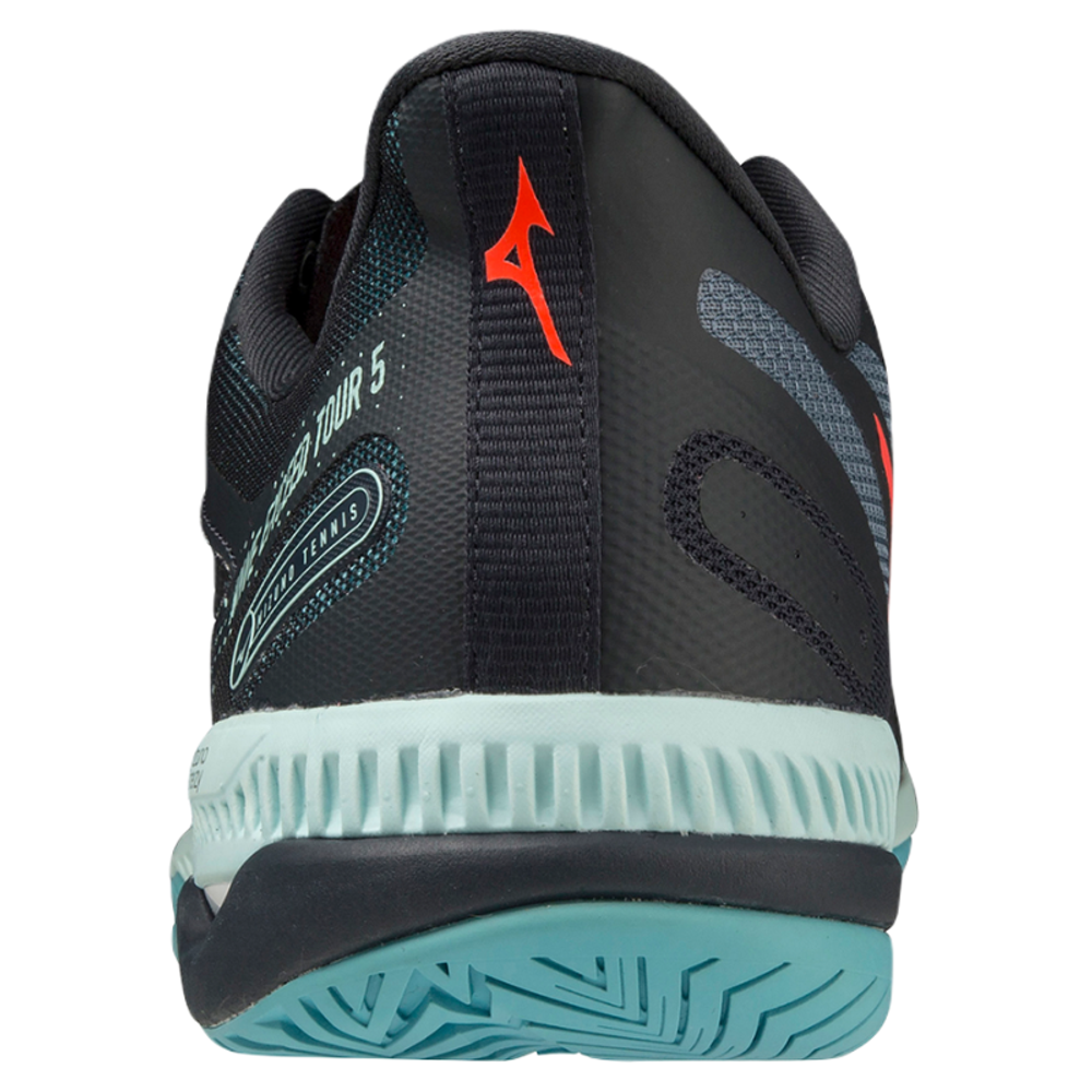 Теннисные кроссовки Mizuno Wave Exceed Tour 5 AC - collegiate blue/soleil/tanager turquoise