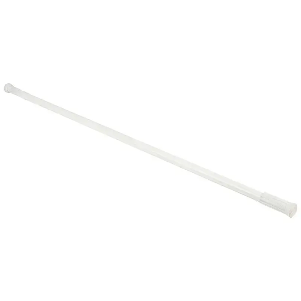 Карниз для ванной SCR-1A, алюминий, цвет: белый, длина: 1,1-2 м