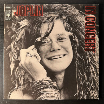 Janis Joplin ‎– Joplin In Concert 2LP (Голландия)