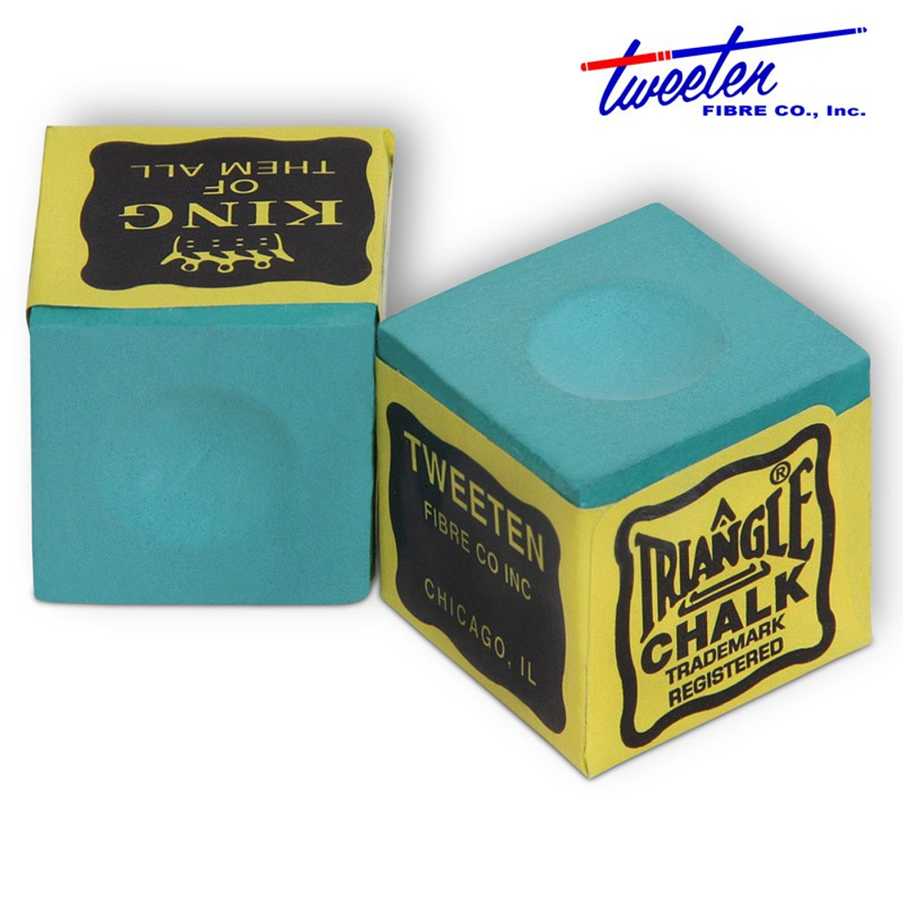 Мел бильярдный "Triangle" Green 144шт.