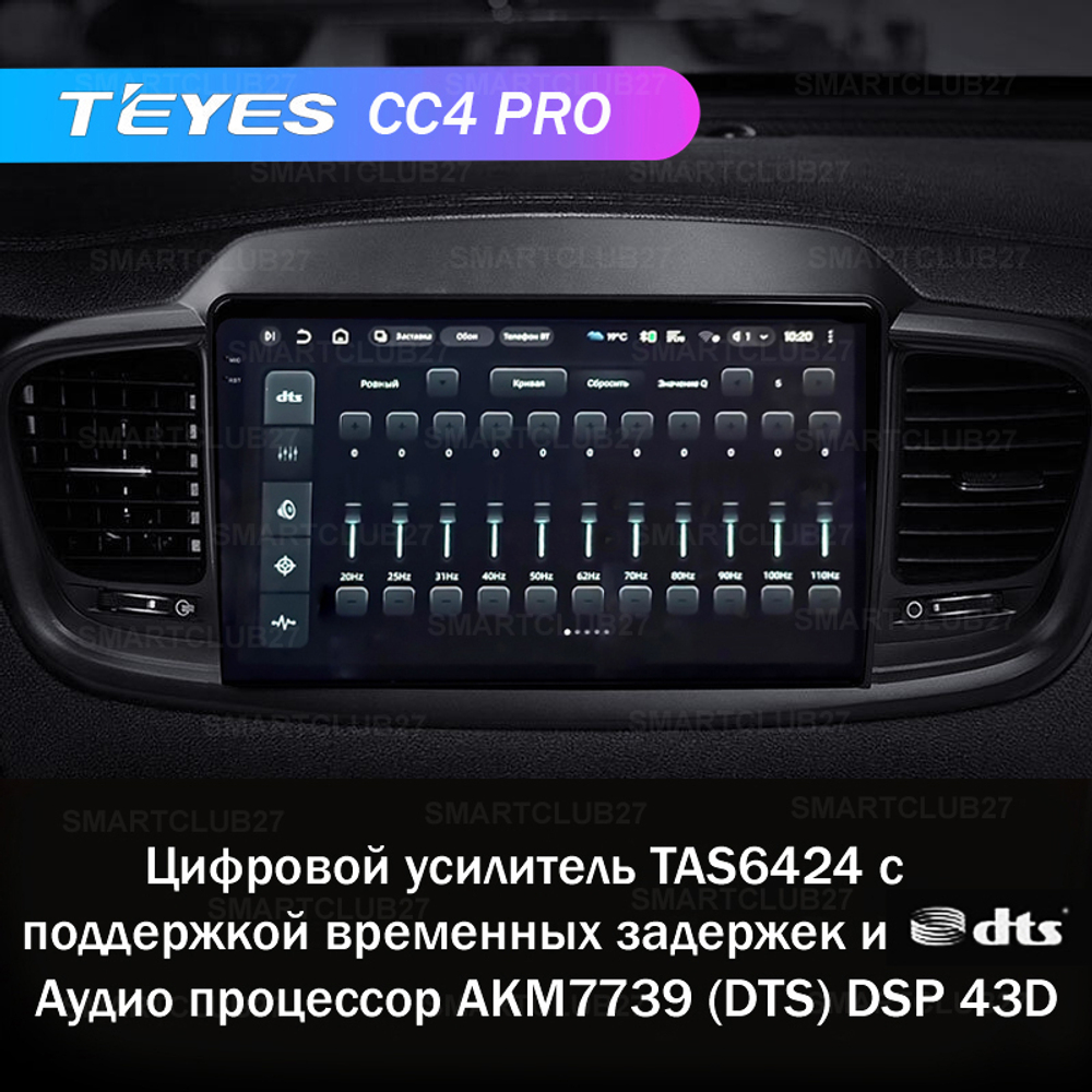 Teyes CC4 Pro 10,2" для KIA Sorento 2014-2017