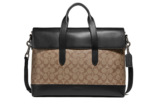 COACH Male Hamilton 38 Monogram Large Handbag Briefcase