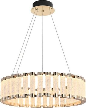 Люстра подвесная LED 160W 3000К 4049/03/08P золото Gallery Ice Stilfort