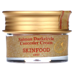 SKINFOOD, крем-консилер от темных кругов с лососем, № 1 для цветения лосося, 10 г (0,35 унции)