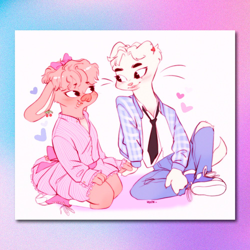 Арт принт / инок. / STRAY KIDS / HyunnieBinnie #5