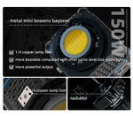 Осветитель Yongnuo YN150LI Kit, 3200-5600К, с рукояткой и сетевым адаптером, mini Bowens