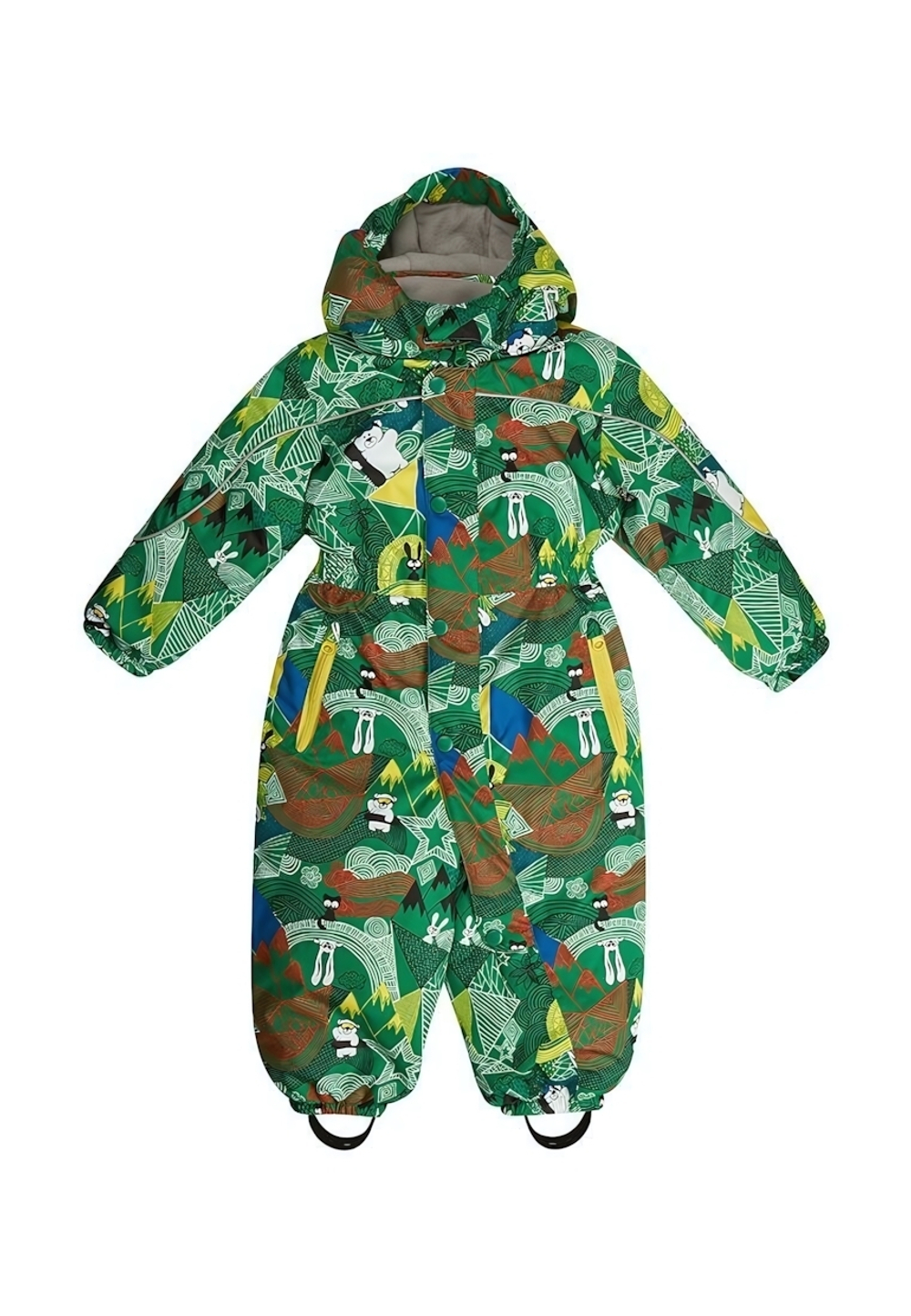 Комбинезон для мальчика "Фанни" р-р 80 цвет зеленый