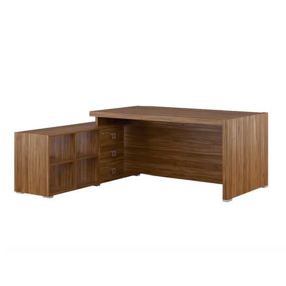 Стол письменный на опорной креденции Solid 175x174x75