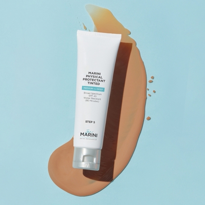 JAN MARINI Marini Physical Protectant SPF45 (tinted deep) 57гр. Солнцезащитный крем с тональным эффектом с SPF45 Deep