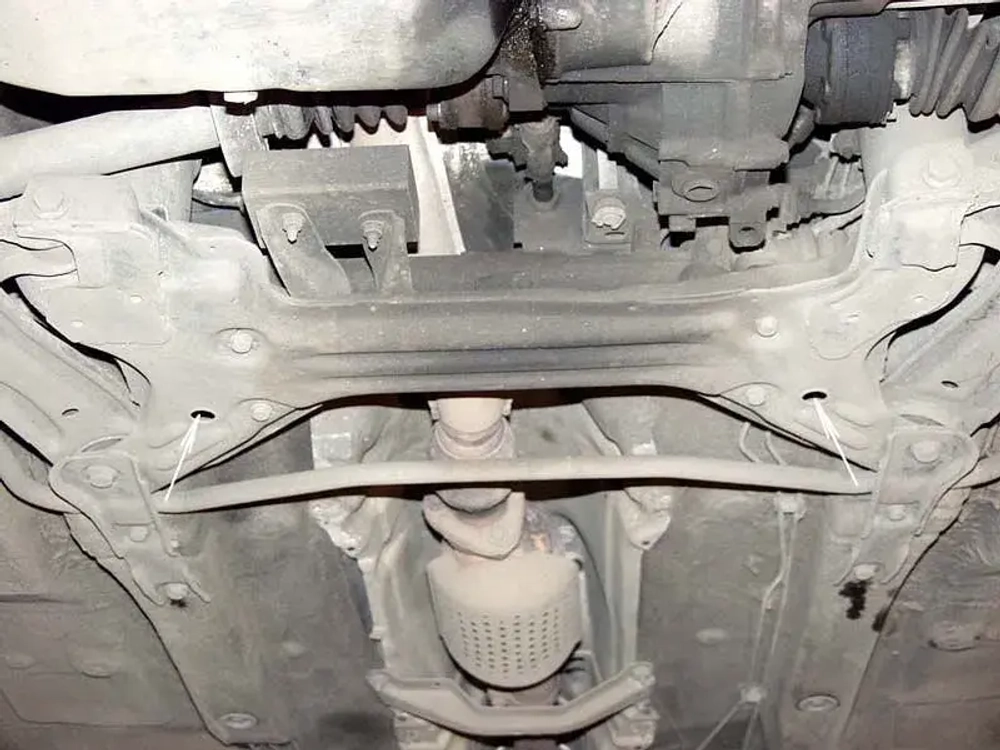 Защита картера и КПП Sheriff для Volkswagen Vento (1H2) 1991-1998 арт.26.0021