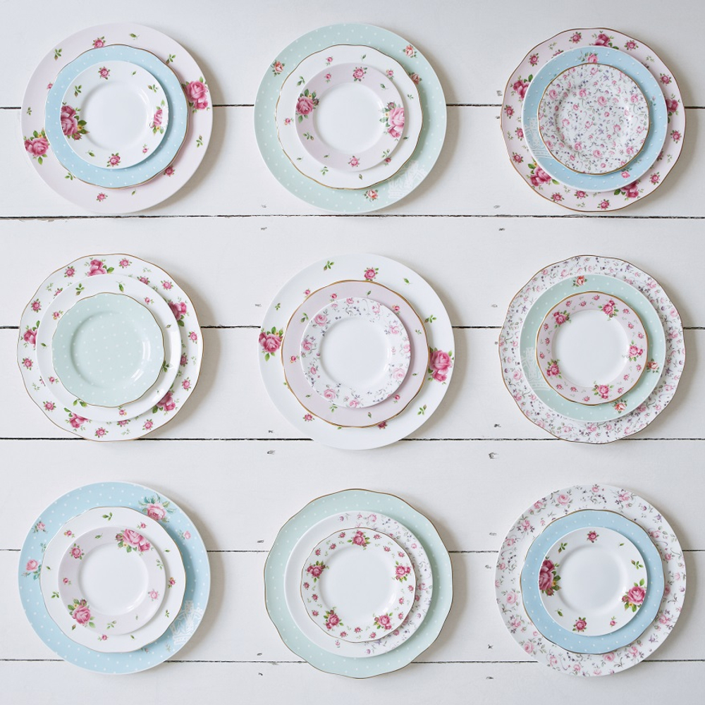Royal Albert Тарелка для завтрака New Country Roses Pink 20 см NCRPNK25811