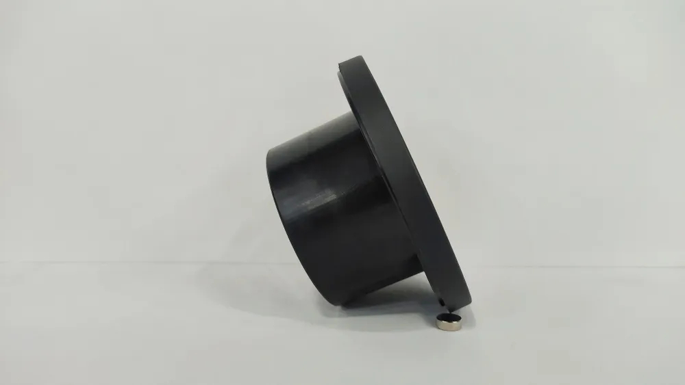 90 мм / Дефлектор поворотный (90 мм) для автономного воздушного отопителя, плоский (1 шт.)