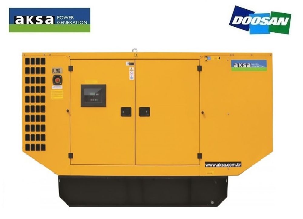 Дизельный генератор AKSA AD 185 в кожухе с АВР