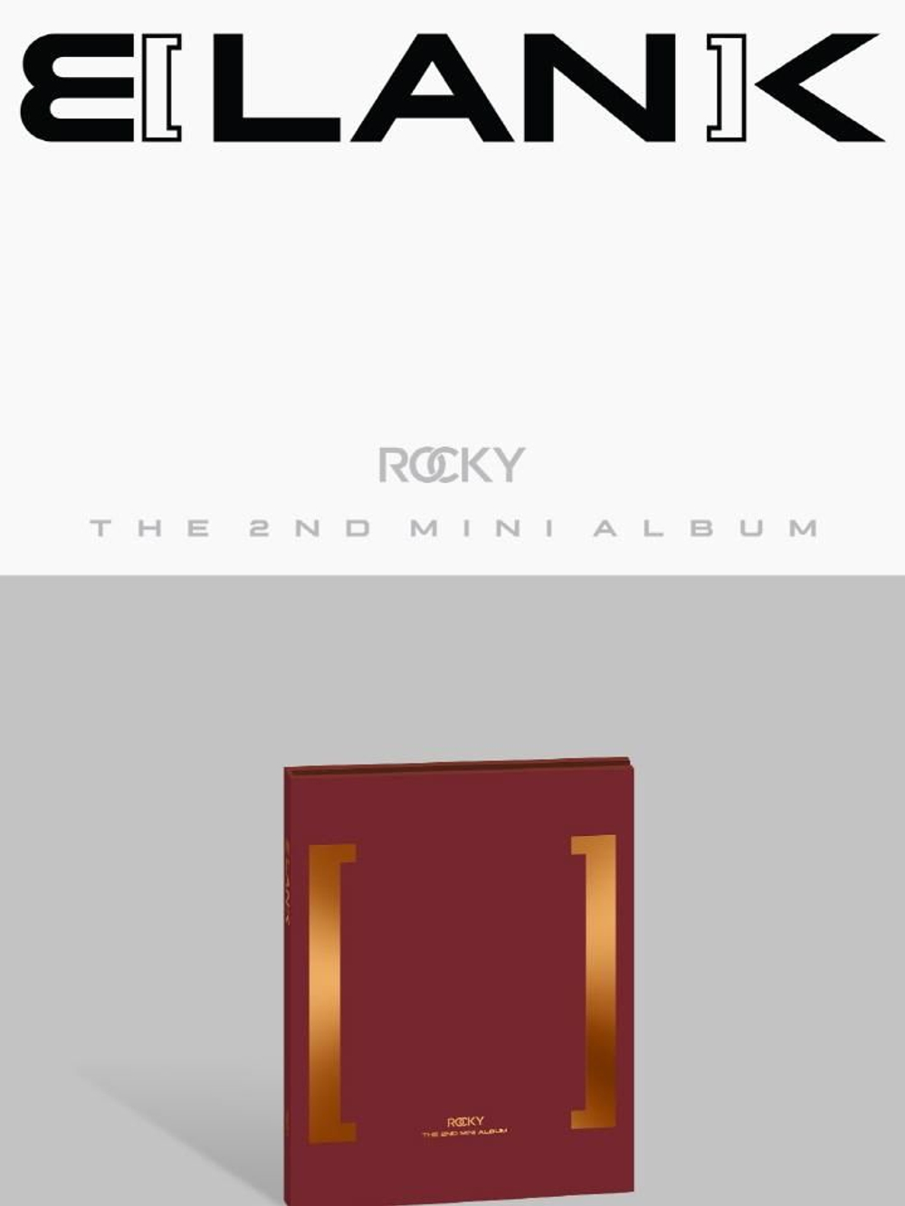 Альбом ROCKY - BLANK 2nd Mini Album 2 Version SET