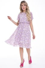 Платье Нимфа (шифон,лаванда) Diolche