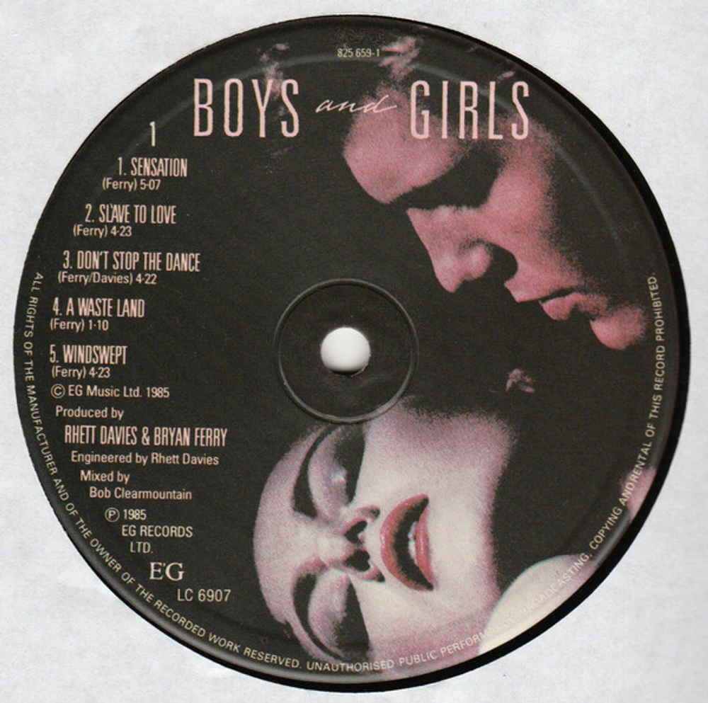 Bryan Ferry / Boys And Girls (LP)