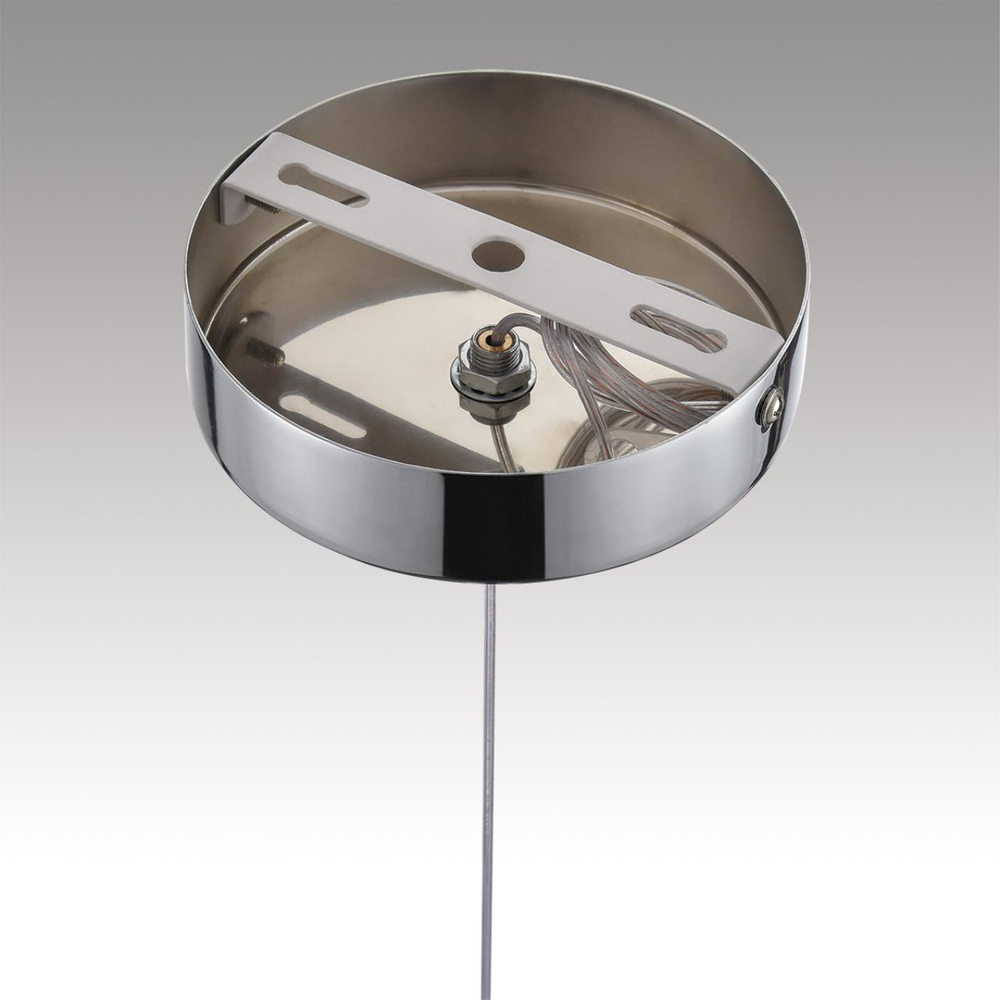 8088/1A MODERNI LN26 384 хром/белый, металл/стекло Подвесной светильник G9 1*20W 220V SOLIDA