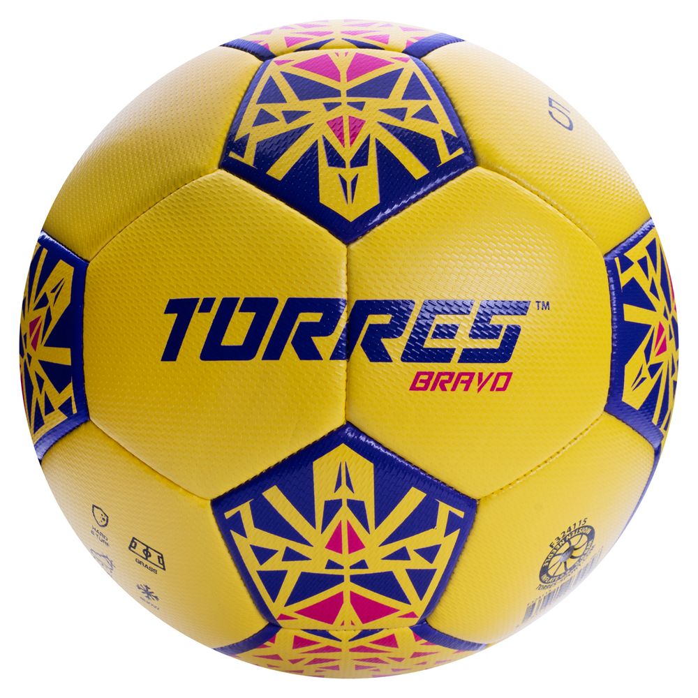 Мяч футбольный TORRES Bravo-5, F324115, размер 5