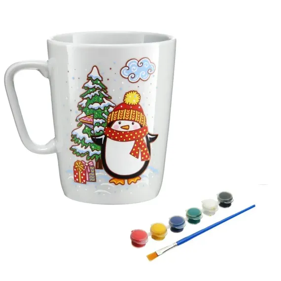 Кружкараскраска Новогоднее настроение