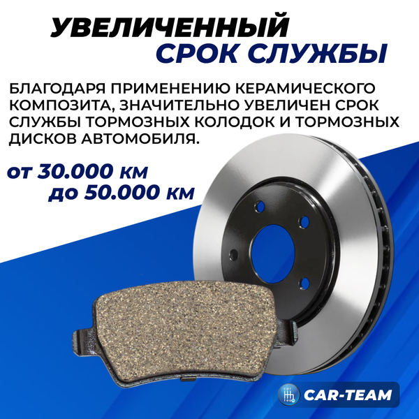 Колодки тормозные задние (керамические) Haval M6, Honda Accord (арт. ZCP-0843)