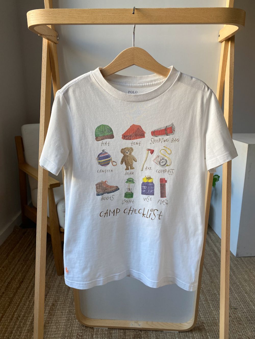 Хлопковая футболка  Ralph Lauren, 122