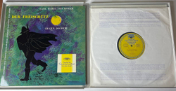 Винтажная виниловая пластинка LP Carl Maria von Weber, Kurt Bohme, Der Freischutz Вольный Стрелок Опера (Германия 1966) Deutsche Grammophon