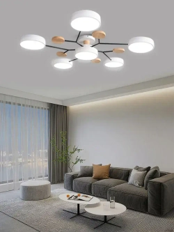 Люстра потолочная светодиодная на кухню, прихожую и спальню,72 Вт