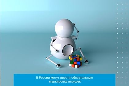 В России могут ввести обязательную маркировку игрушек