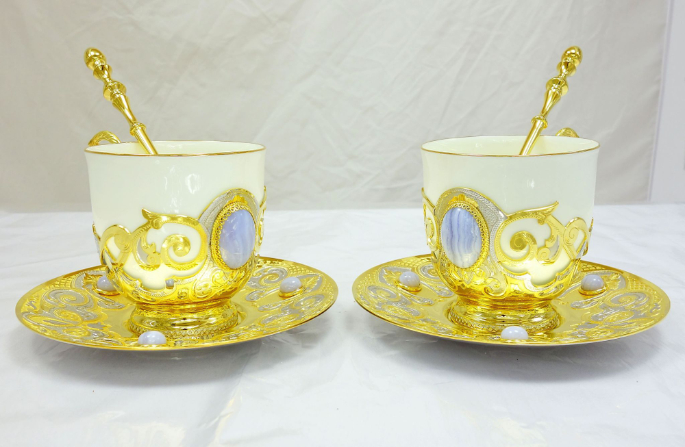 Кофейный набор на 2 персоны "Агат"