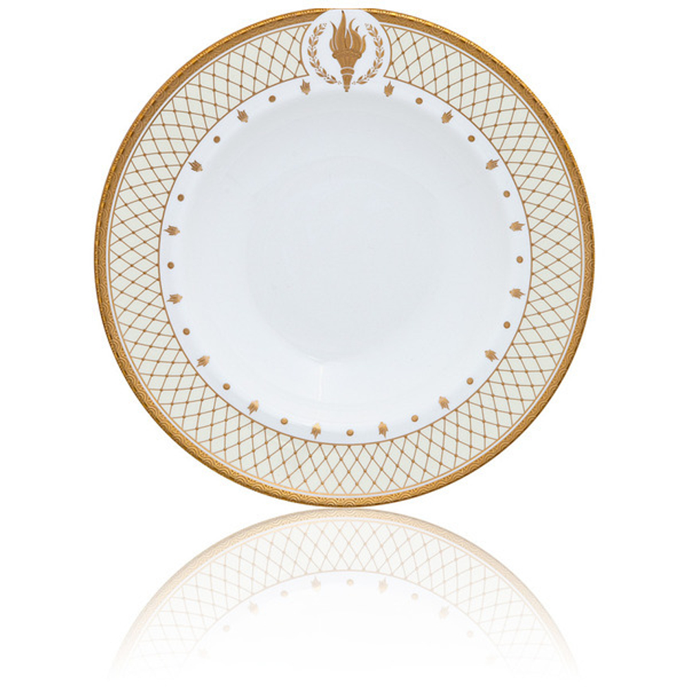 Тарелка суповая 23см Эмпайр Флэйм Royal Worcester