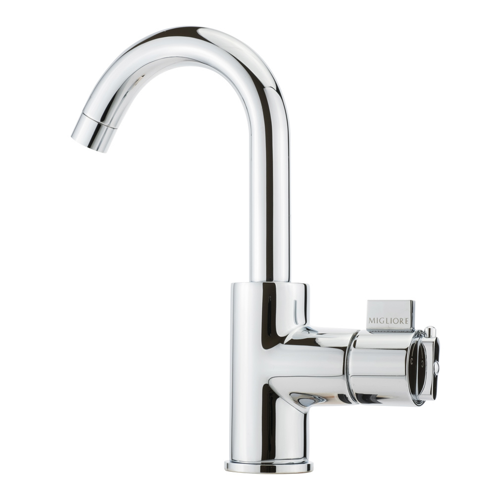 Смеситель для раковины Migliore Fortis 25045 термостат хром